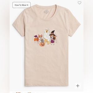 NWT J. crew Factory Collector’s Halloween Tee